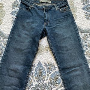 Lady’s Harley Davidson Jeans ~ Size 6-Long. Gently worn ~ In great condition!!